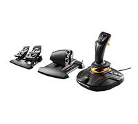 Thrustmaster T16000M FCS Flight Pack - Complete Flight Control System with Joystick, Throttle, and Rudder Pedals, Featuring H.E.A.R.T HallEffect AccuRate Technology for PC