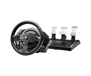 Thrustmaster T300 RS GT - Wired Racing Wheel with Force Feedback - Sim Racing Bundle with 3-Pedal Set and Cables - Compatible with Consoles PS5, PS4 and PC