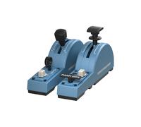 Thrustmaster Tca Quadrant Airbus Edition Pc Add-on Joystick Blue