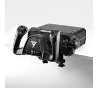Thrustmaster TCA Sky Yoke - PC Flight Yoke & Throttle | Flight simulation controller for beginners, Push-Pull yoke, built-in trim wheel, rudder control