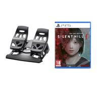 Thrustmaster TFRP T. Flight Rudder Pedals - Precise Rudder Control with S.M.A.R.T Technology for PC, PlayStation and Xbox + Silent Hill f - Day One Edition - PS5