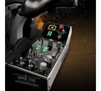 Thrustmaster Viper TQS Mission Pack for PC, Metal Throttle Quadrant System, Throttle and Control Panel Included, Hall Effect Precision, 64 Action But