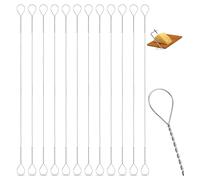 Thrymme 10Pcs Cheese Cutter Wire, 14cm (5.5in) Replacement Cheese Cutter Slicer Wire Ideal on Marble Board, can Cutting Egg & Butter, Easy to Use, Convenient & Efficient