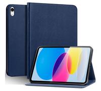 Thryxop Genuine Leather Case for iPad 11th Gen 11" (2025/A16) & 10th Gen 10.9" (2022) | Slim Protective Cover with Adjustable Stand, Auto Wake/Sleep, Premium Leather | Blue