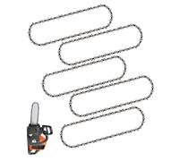 Thten 14 inch Chainsaw Chain Compatible with Echo CS-330T,CS-300,CS-3000, PPT-2620,PPT-265,PPT-266,Husqvarna,Ryobi,Makita,Ego,Greenworks,Worx,52DL,3/8" LP Pitch,0.043" Gauge Chain Saw Blade 5 Pack
