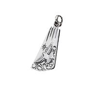 THTHT 925 Sterling Silver Pendant for Women's Necklace, No Event Card Male And Female Geometric Eagle Creative Vintage Sweater Chain Pendant