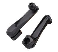 ThtRht 2 Pack 17mm Ball Joint Extension Arm Female to Male Head Dead Angle Adapter Bracket Extender Rotating Rod for Car Air Outlet Vent Phone Stand GPS Mount Holder Dash Camera Handle Hook Clamp