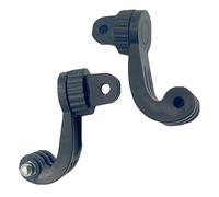 ThtRht 2 Pack Action Camera Backpack Strap Mount Extension Arm Adapter Chest Mount Harness Adjustable Connector Bracket for GoPro DJI Osmo Insta360 Wrist Strap Mounts Helmet Mounts Tripod Adapter