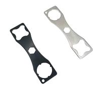 ThtRht 2 Pack Action Camera Thumbscrew Wrench Spanner Multi-Function Hand Tool for Gopro Xiaomi Yi Media Mod AKASO Campark Aluminum Thumbscrew Set Tripod Mount Adapter Thumb Screws Tightening Nuts