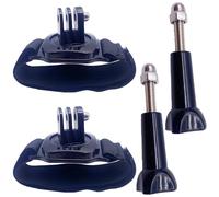 ThtRht 2 Pack Action Camera Wrist Strap Mount 360° Rotating Wrist Band Holder for Hero DJI Osmo Action Adventure AKASO Xiaoyi Insta360 Campark Waterproof Camera Underwater Camera Underwater Camcorder