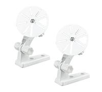 ThtRht 2 Pack Dome Camera Wall Mount L-Type Stand Cam Bracket Ceiling Support Base Holder for CCTV Baby Monitor Security IP Webcam Indoor Outdoor (Mounting + Punch-Free Sticky Screws)