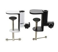 ThtRht 2 Pack Microphone Boom Arm Desk Mount Clamp Replacement Heavy Duty Metal Desktop Microphone Arm Stand Bracket Clip Table Mount Clamps for Mic Stand Holder Mic Boom Arm Scissor Arm