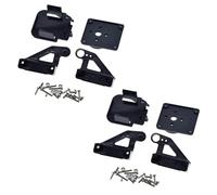 ThtRht 2 Pack Pan Tilt Camera Servo Horns Mount Bracket Platform Anti-Vibration Head Stand for Aircraft 2 Axis FPV Plane PTZ Aerial Photography 9G SG90 ESP32-CAM Drone Arduino Raspberry