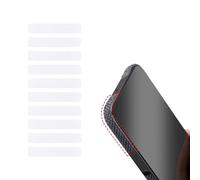 ThtRht 20 Pack Cell Phone Grip Tape Strips Rubber Non Slip Side Sticker Adhesive Grippy Bumper Frame Stickers for iPhone Case Magnetic Mobile Phone Case Commuter Series Cases Smartphone Tablet Frame