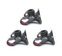 ThtRht 3 Pack Gooseneck Clamp Replacement Phone Holder Clip Universal 17mm Ball Mount Joint Socket for Flexible Long Arm Hose Stand Cellphone Bracket Table Bed Desk Car Bicycle Handelbar Ring Light