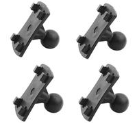 ThtRht 4 Pack Carplay Screen Mount Adapter with Ball Head Joint 4 Lock Bracket Ballhead Connector for Wireless Carplay Car Stereo Touchscreen Holder Mount Portable Car Play Screen Suction Cup Stand