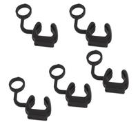 ThtRht 5 Pack Action Camera Thumbscrew Holder Straps Silicone Lock Tether Clips for Gopro Hero DJI osmo Sjcam Akaso Aluminum Thumb Screw Set Quick Release Buckle Clip Base Mount Tripod Mount Adapter