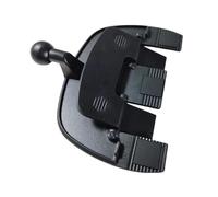 ThtRht CD Slot Phone Mount Base Replacement with 17mm Ball Head Joint Adapter Mounting Bracket for Car Stereo CD Player Car Phone Holder CD Mount Clip Clamp GPS Navigator Digital Media Receiver