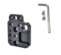ThtRht Gimbal Stabilizer Side Extension Plate with Cold Shoe 3/8'' 1/4'' Thread Screw Mount Plate Adapter for DJI Ronin RS 3 Mini RS 4 Pro RSC2 DSLR Cinema Camera Stabilizer Native Vertical Shooting