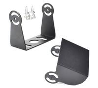 ThtRht RV Backup Camera Mounting Bracket Truck Rear View Monitor Stand Mount Holder Adapter Kit for Trailer Bus Van Pickup Recreational Vehicle 5th Wheel Camper (Bottom + Top Rack Protector)