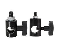 ThtRht - Set of 2 1/4" 3/8" Screw Mount Photography Light Holder Quick Release Adapter for LED Flash Tripod, DSLR Light Video Studio Phone Camera Mount