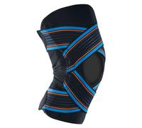 Thuasne - Ligament support knee pad - Strapping Noir - Size XL - Black Black XL