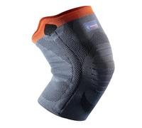 THUASNE - Reinforced Knee Support Knitted Sport Knee Sleeve - Knee Support & Comfort - Elastic Fabric, Soft Lateral Ribs - Simple Use - CE Medical Device - (Size Small: Knee Circumference 32-34 cm)