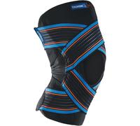 Thuasne Sport - Strapping Knee Brace, Open-Patella Compression Knee Support with Adjustable Strapping for Knee Pain & Instability, Heat Retention, Support Level 3/3, CE Medical Device (Size M)