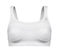 THUASNE - Top' Strap Original Sports Bra - Strong, Extreme Support - Designed for High-Impact Sports - Patented Support Strap - Padded Straps Blanc