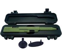 THUCHENYUC Tactical Slide Action Ballpoint Pen, Tactical 3D Printed Slide Action Pens EDC Creative Novelty Writing Tool Refillable Smooth Quick-Drying Ink Pen Desk Accessory Gift for Men(Grün)