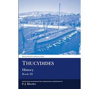Thucydides: History Book III (Aris & Phillips Classical Texts)