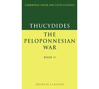 Thucydides: The Peloponnesian War Book II by Thucydides 9780521339292