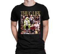 Thug Life Christmas Screw - Christmas Men's T-Shirt, black, XL
