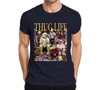 Thug Life Grinch Kevin Home Alone - Christmas Xmas Men's T-Shirt, navy, XL