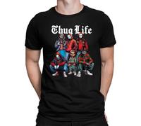 Thug Life - Halloween Horror Film Men's T-Shirt, black, 3XL