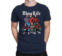 Thug Life - Halloween Horror Film Men's T-Shirt, navy blue, L