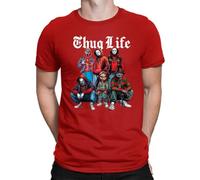 Thug Life - Halloween Horror Film Men's T-Shirt, red, 3XL