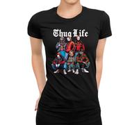 Thug Life Halloween Horror Film Women's T-Shirt, black, S