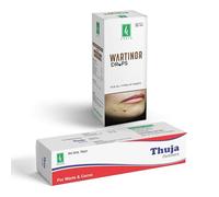 Thuja Ointment + Wartinor Drops | Combo for Wart & Corn Care | Easy Absorption | Gentle on Skin | Daily Essential Care