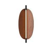 Thula 562.41 Wall/ Ceiling Light Beige/ Nickel/ Walnut