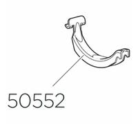 Thule Roof Bar Clamp 50552 Freeride 532 Proride 591 Spare Part One Size Black