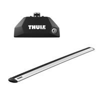 Thule 7106 Evo Flush Rail Foot Pack + Thule 7112 Evo Wingbar Roof Bars