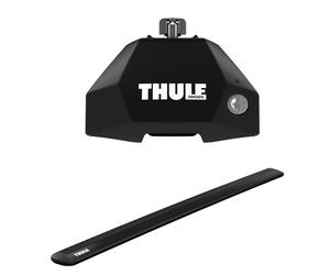 Thule 7107 Evo Fix Point Foot Pack + Thule 7113 Black Evo Wingbar Roof Bars