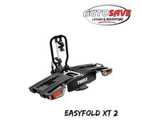 THULE - 933 EasyFold Tow Bar Mounted 2 / Two Bike Cycle Carrier (13 Pin) 933300