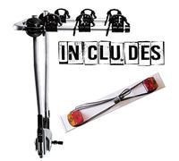 Thule 974 Cycle Carrier Towbar Mounted | Holds 3 Bikes with Trailer Board