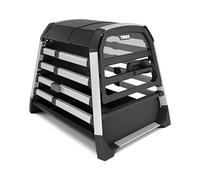 Thule Allax Threshold Compatible Dog Car Crate For Cars With A Lowered Boot Floor Black/aluminum, S