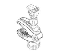 Thule Euroway G2 921/923 Short Bike Arm Spare Part Black