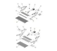 THULE Camping Accessories V10 & V15 THULE-1500603114 Unisex Adult Shaft and Ring, Multicoloured, One Size