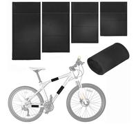 Thule Carbon Frame Protector, Protective Film for Bicycle Frame, Suitable for Thule Bicycle Carrier, Bicycle Accessories, Towing Hitch, Ebike Frame Protection Film, Battery Protective Cover Set of 4