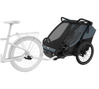 Thule Chariot Cab Bike Trailer Double Folding - Grey